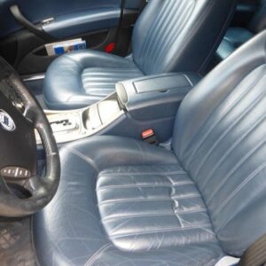 Original Lancia Thesis leather interior seats, dark blue